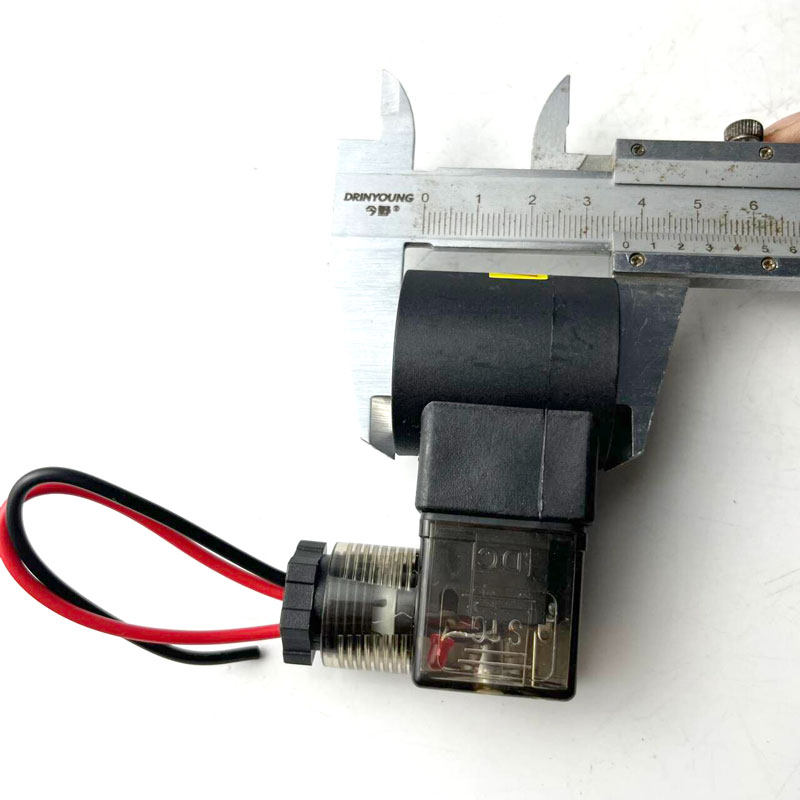 挖掘机先导 快换电磁阀专用12/24V线圈显示灯抓木器电磁阀水晶头,淘宝优惠券,粉丝福利购,淘宝优惠卷