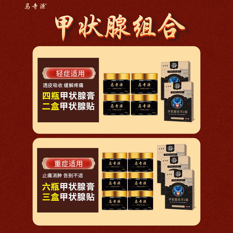 甲状腺结节消散贴膏专用甲亢桥本囊肿外用膏贴调理脖子粗大硬块型
