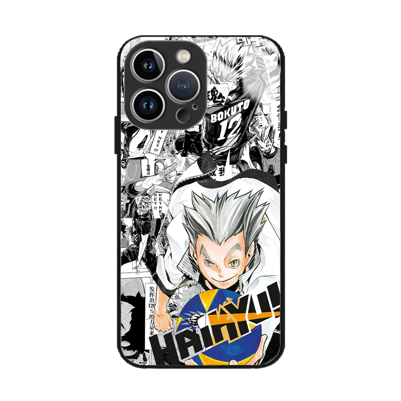 木兔光太郎手机壳小排球苹果14华为mate40及川彻iPhone13pro排球x适用OPPO小米牛岛若利排球少年日向翔阳周边 - 图3