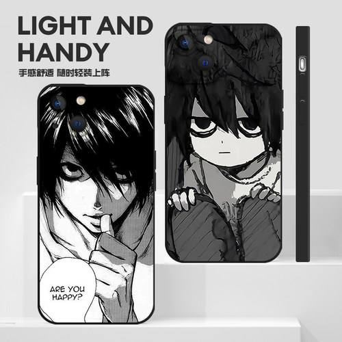 deathnote适用苹果16手机壳iPhone15promax死亡笔记14笔记本13mini/L/12夜神月11漫画xs周边xr动漫x/8plus/7p - 图3