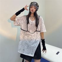 Designers section 2022 Real beats for real Cebu BF chain open fork short sleeve T-shirt boomer