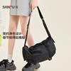 Sanfu pillow bag women's 2025 street fashion sports American fitness bag functional large capacity commuter shoulder bag 473063