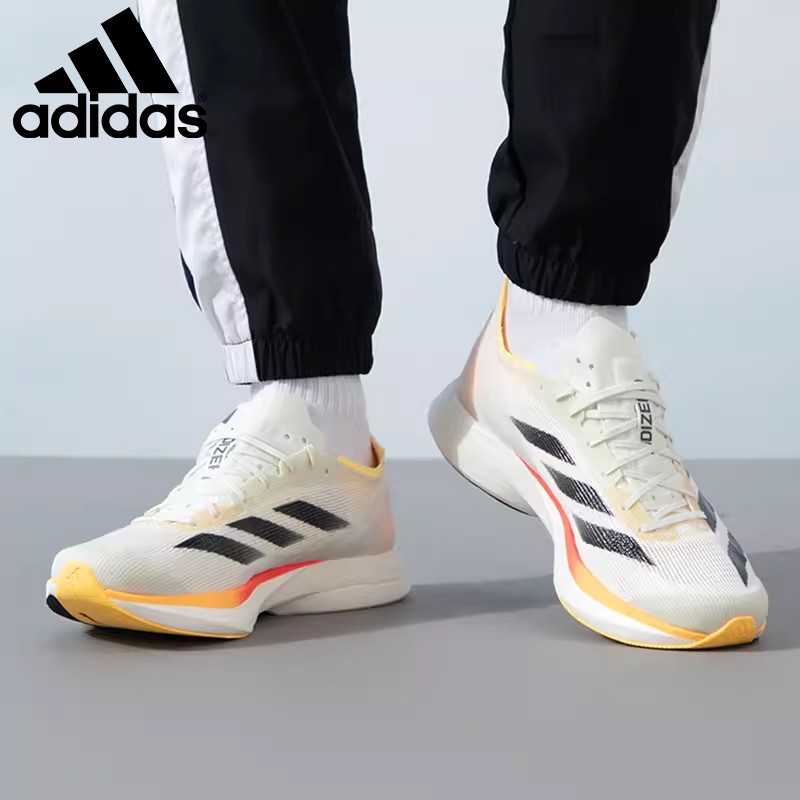 阿迪达斯 ADIZERO TAKUMI SEN 10春季男子减震运动跑步鞋IG8202 - 图1