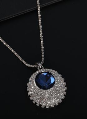 2026年新款冬天配毛衣的项链漂亮独特毛衣链轻奢高级感长款欧美珍