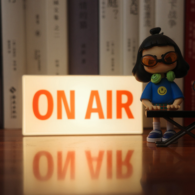 OnAir灯牌摆件发光冰箱贴桌面氛围感装饰品微缩灯箱ins风气氛灯,淘宝优惠券,粉丝福利购,淘宝优惠卷