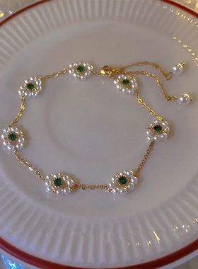 New Fashion Trend Stainless Steel Elegant Delicate Flower