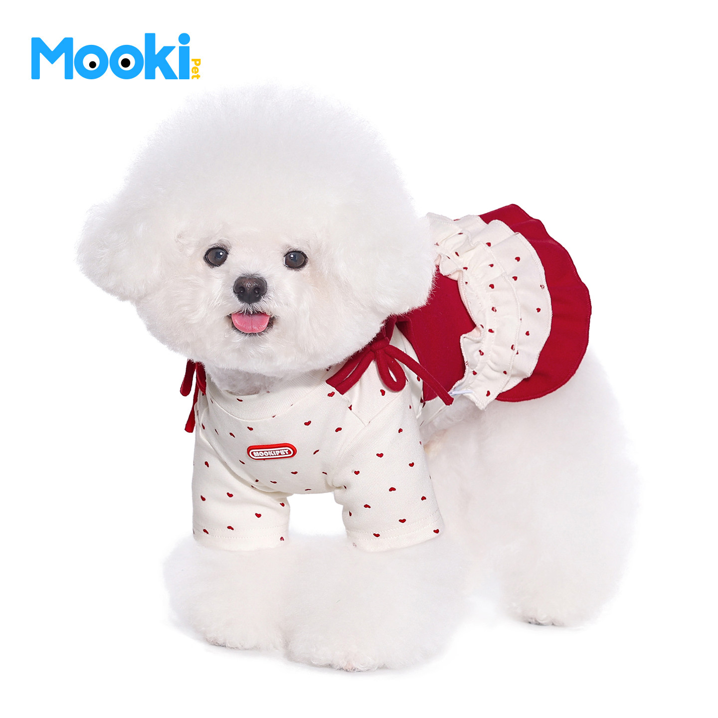 mookipet狗狗过年衣服冬季马尔济斯比熊小型犬宠物新年装红色喜庆,淘宝优惠券,粉丝福利购,淘宝优惠卷