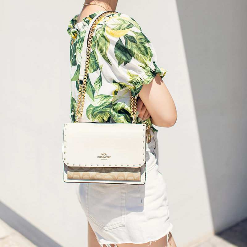 热销coach /蔻驰时尚klare链条包 御恒通国际箱包海外女士包袋