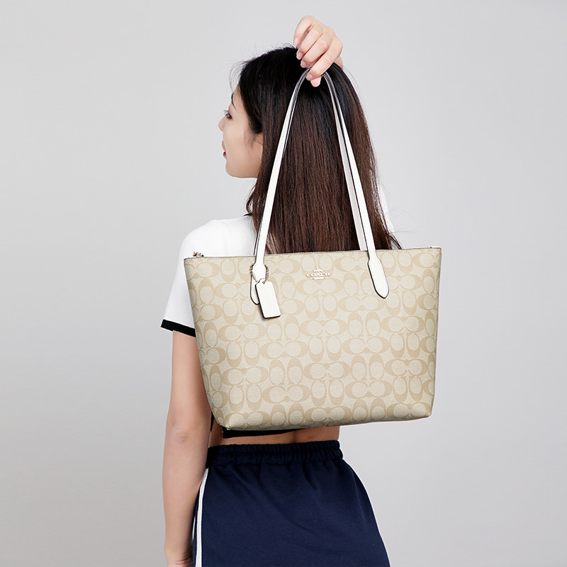 【品牌授权】coach /蔻驰女士托特包 御恒通国际箱包海外女士包袋