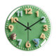 Creative cartoon three-dimensional clock mute