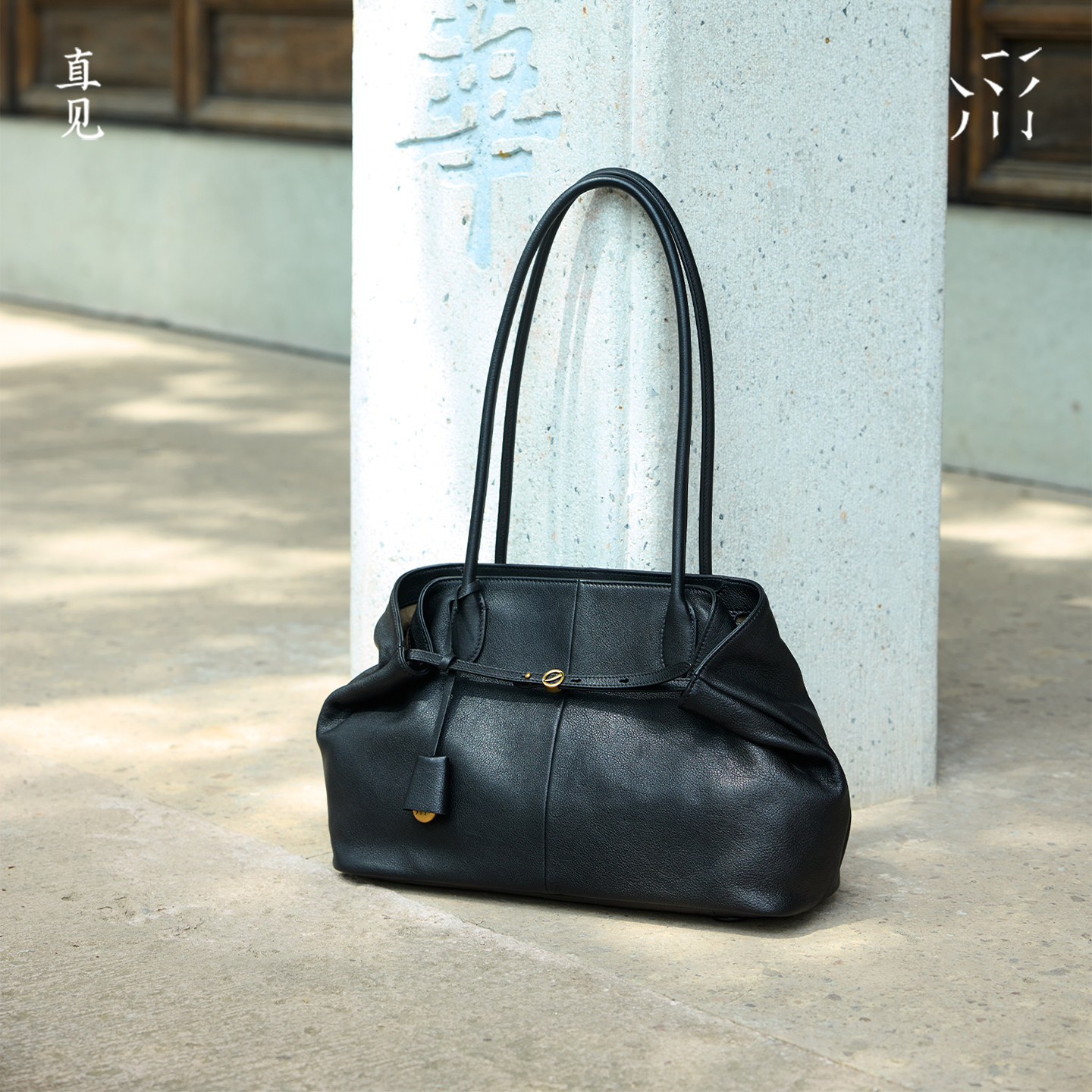 【佳琦推荐】【李兰迪同款】直见一撇折耳包牛皮手拎秋冬单肩女包,淘宝优惠券,粉丝福利购,淘宝优惠卷