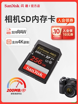 Flash Dsd Card 256g Memory Card High Speed Canon Sony Panasonic Camera Memory Memory Card SD Big Card