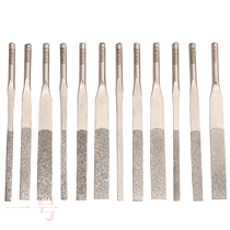 Ultrasonic filing knife pneumatic filing knife reciprocating filing knife flat diamond sand tuppers diamond alloy rubbing and grinding tool