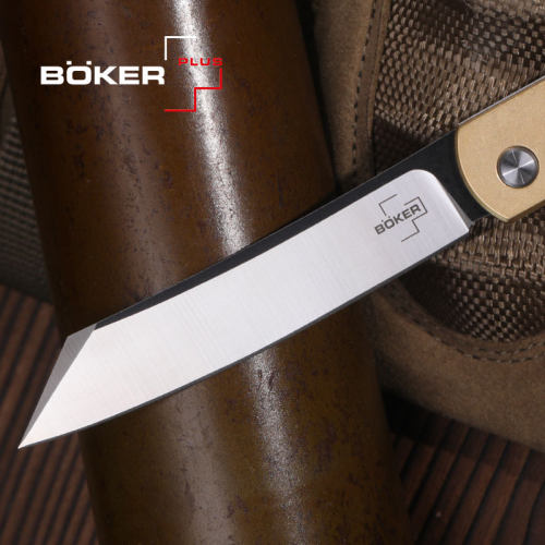 德国进口博克boker户外随身便携口袋刀锋利水果刀不锈钢小开箱刀 - 图0