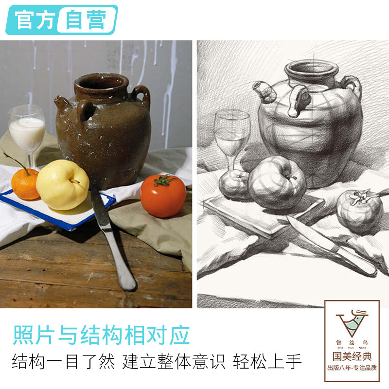超级大课件1000例素描基础一本通几何体石膏像人物头像美术书绘画照片对画临摹范本肖像静物半身像基础入门敲门砖超级超群定制演绎