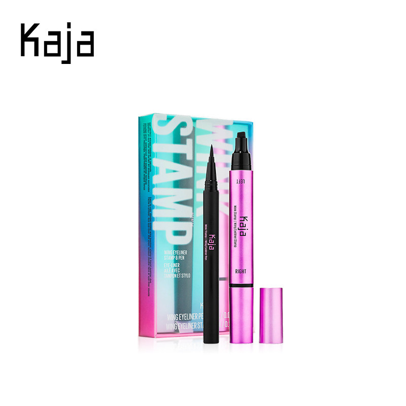 Kaja印章眼线笔电眼搭档不晕染持久不脱色新手ins超火