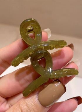 果冻色小抓夹刘海侧边夹韩版百搭