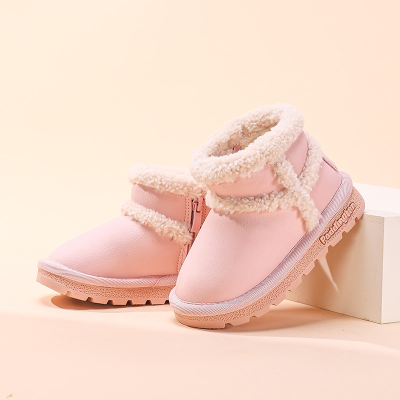 帕丁顿熊宝宝雪地靴冬季2025儿童棉鞋女童靴子女宝宝棉靴大棉鞋,淘宝优惠券,粉丝福利购,淘宝优惠卷