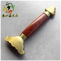 Sword Accessories All Copper Martial Arts Arena for Bronze Sword Handle Bronze Sword JZP Handle Pan Bronze Hand Sword Handle Tai Chi Alloy