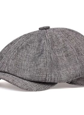 Vintage British Beret & Newsboy Cap - Wool Blend, Retro Chic