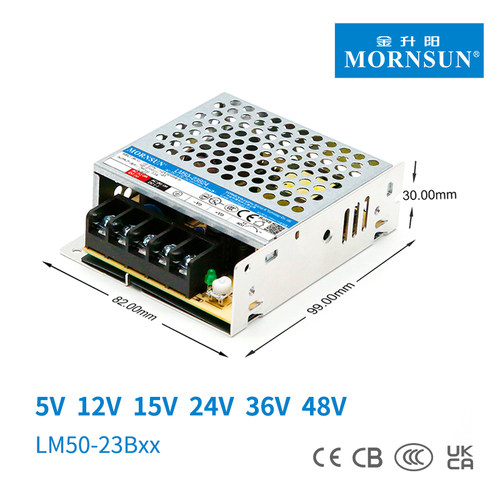 金升阳LM50-23开关电源W220转5/12/24V直流15/36/48V变压器LRS-50 - 图1