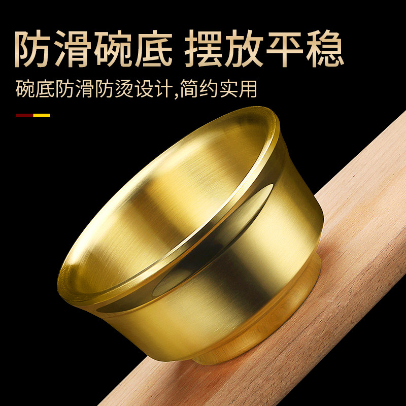 周岁食福碗筷套装304不锈钢碗金饭碗满月宴碗筷勺三件套免费刻字,淘宝优惠券,粉丝福利购,淘宝优惠卷