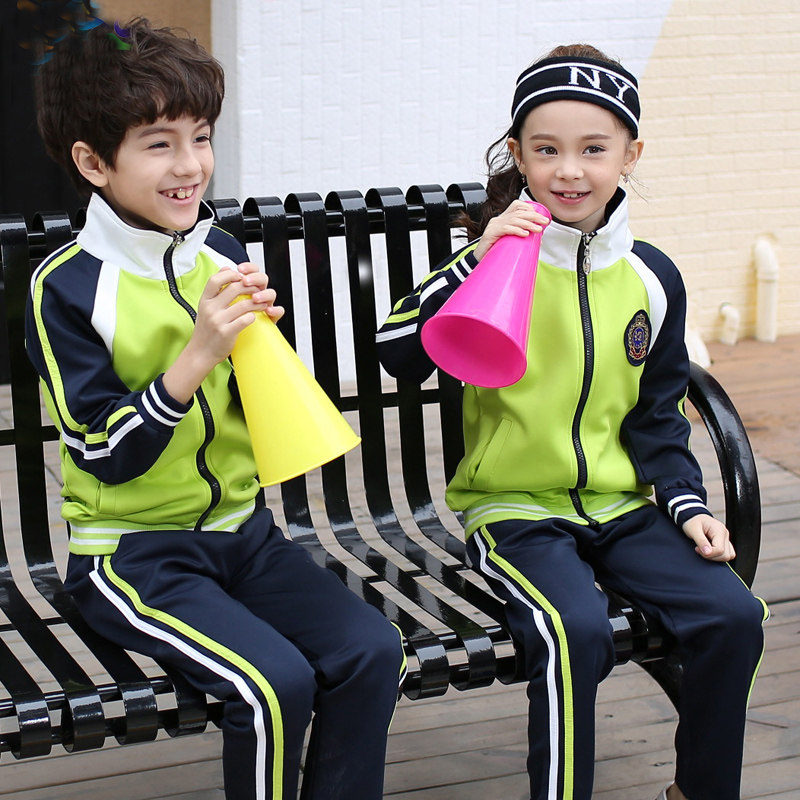 绿白条校服裤子小学生藏青色两道杠初高中生男女儿童冬季加绒校裤,淘宝优惠券,粉丝福利购,淘宝优惠卷