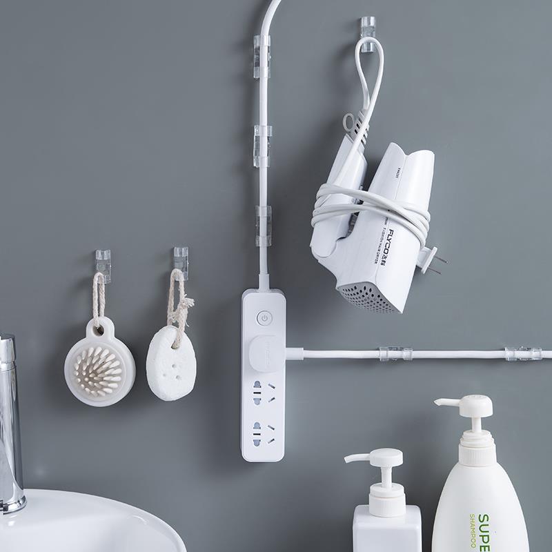 自粘式明装线走线槽电线网线遮挡条装饰遮挡隐藏条收纳固定理线器 - 图1