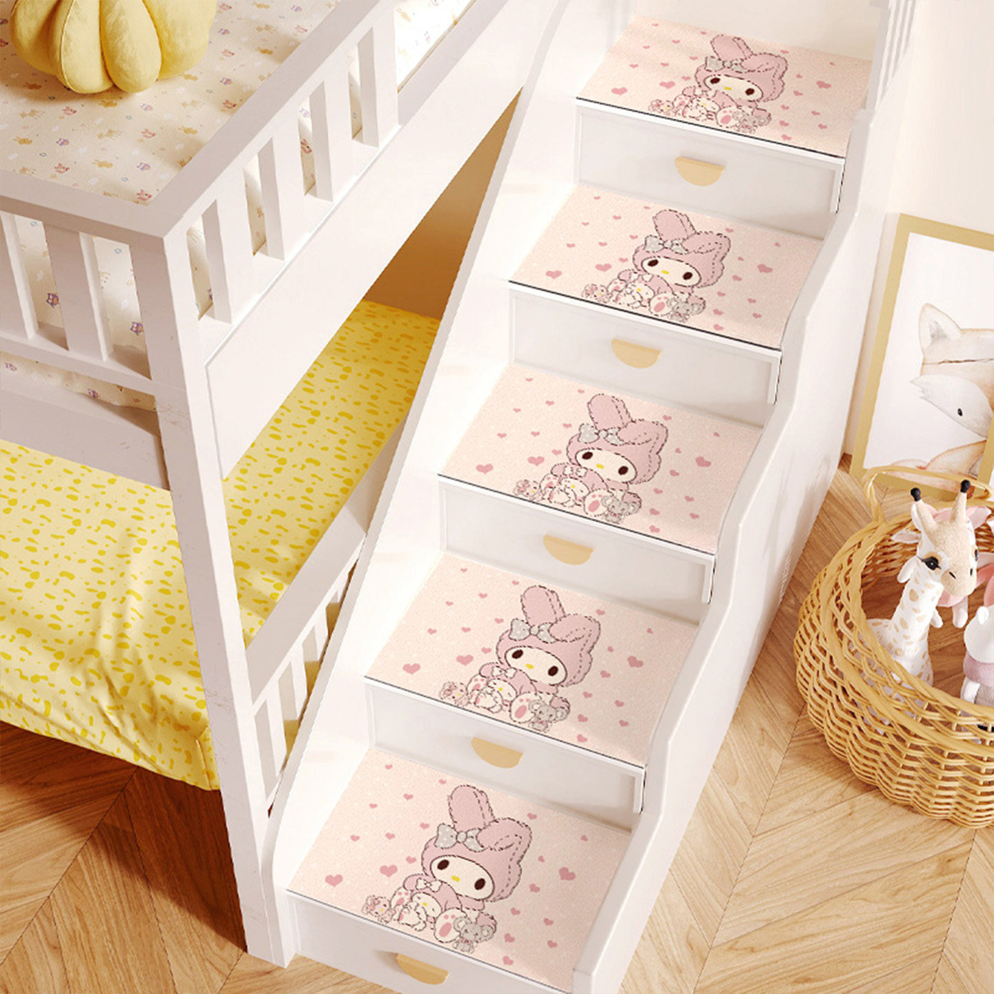 楼梯踏步垫台阶自粘静音软包地毯免洗可擦防滑阶梯式保护垫可定制,淘宝优惠券,粉丝福利购,淘宝优惠卷