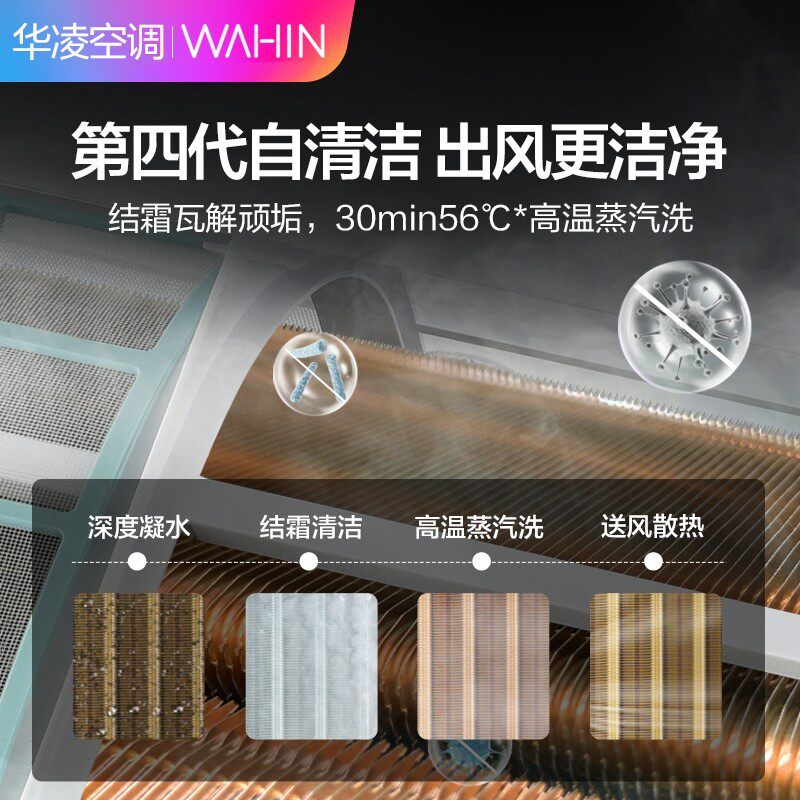 华凌kfr-26gw / n8ha1大1匹空调 华凌美翼空调