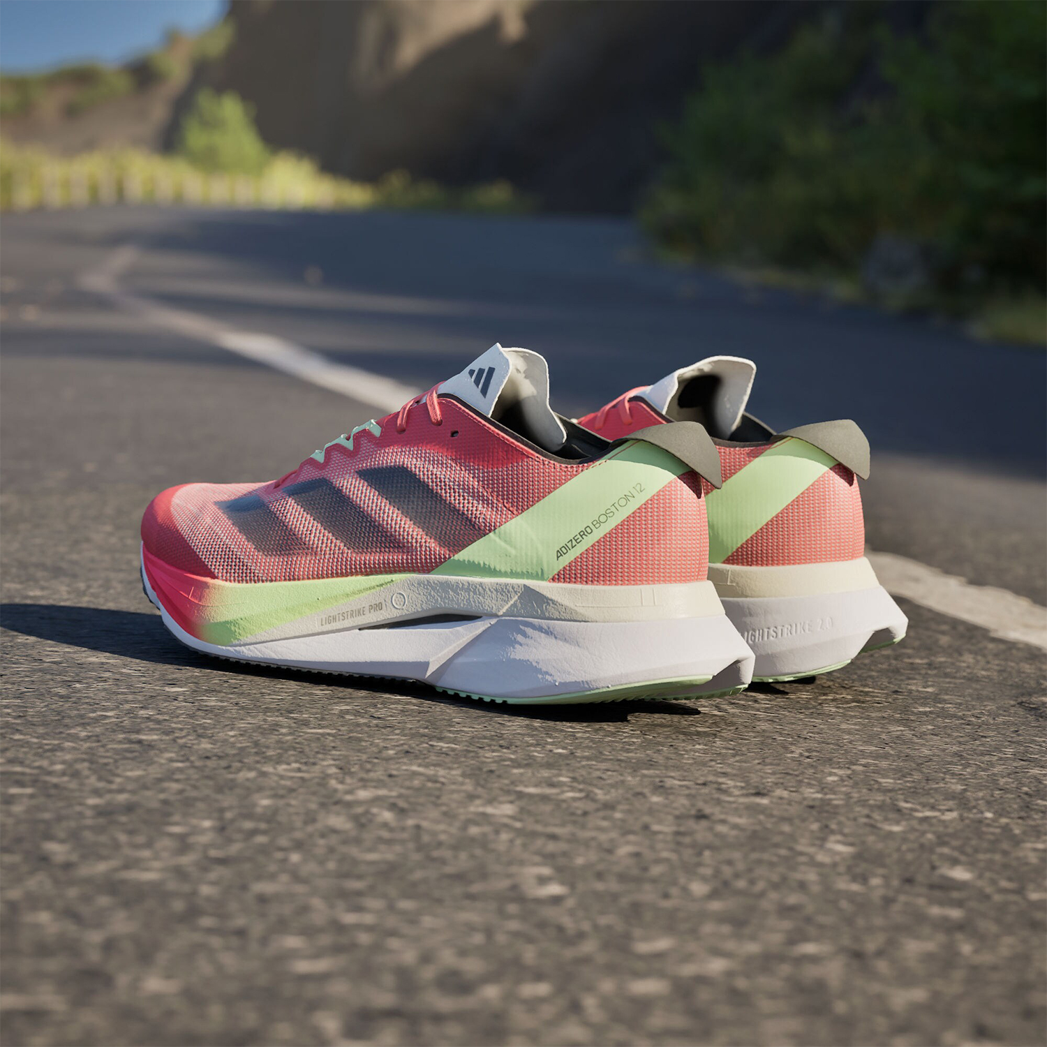 Adidas/阿迪达斯箱根限定男士马拉松运动跑步鞋IG3329 - 图2