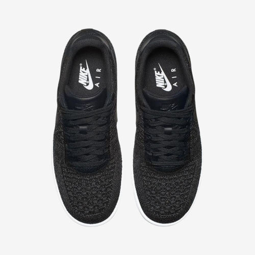 Nike耐克正品Air Force1女士编织鞋面耐磨防滑板鞋820256-001 - 图2