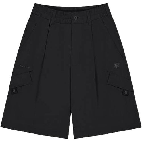 New Balance新百伦正品男士中腰梭织轻便舒适短裤MB6159Z7-BK - 图3
