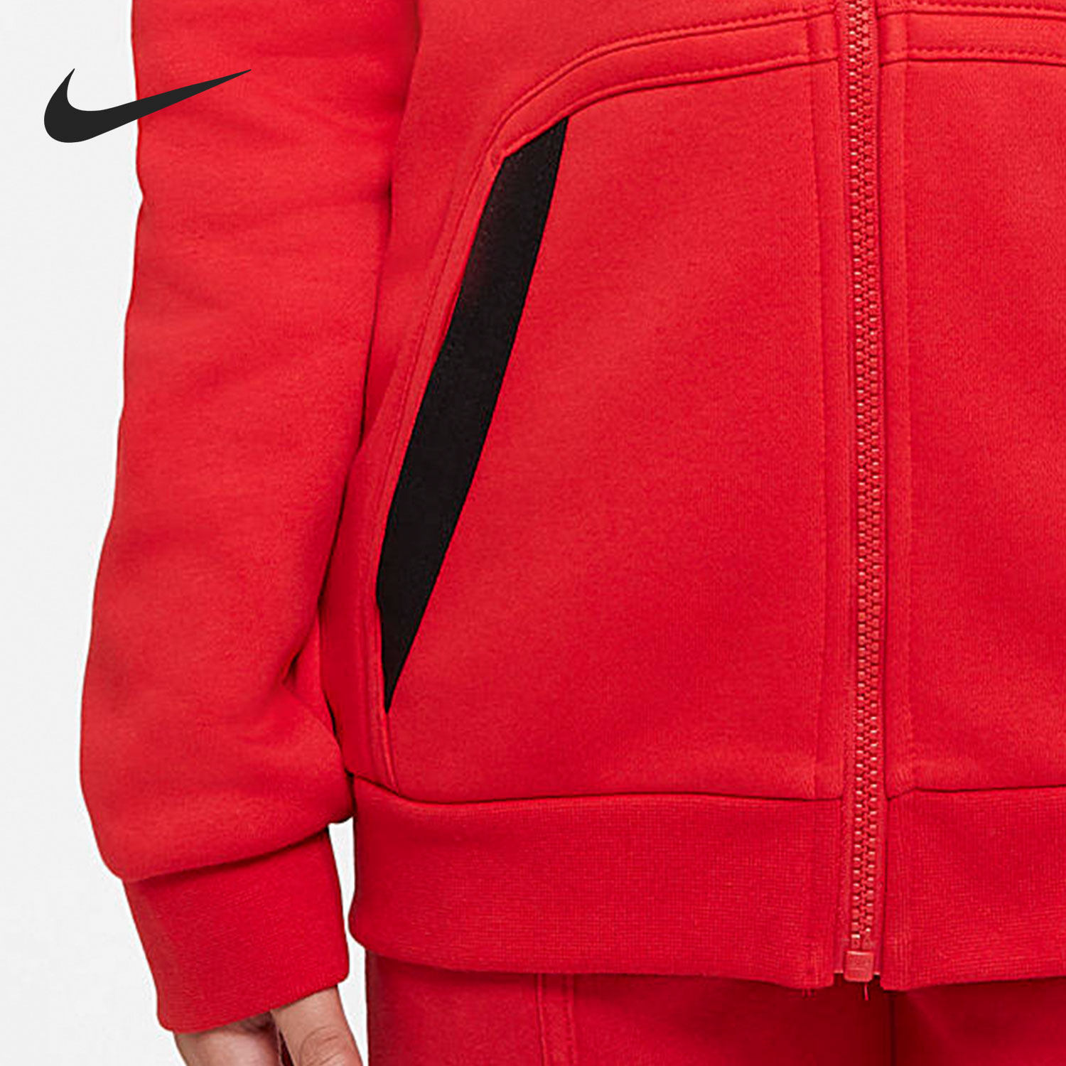 Nike/耐克正品当季新款大童连帽运动加绒休闲外套DA0699-658,淘宝优惠券,粉丝福利购,淘宝优惠卷