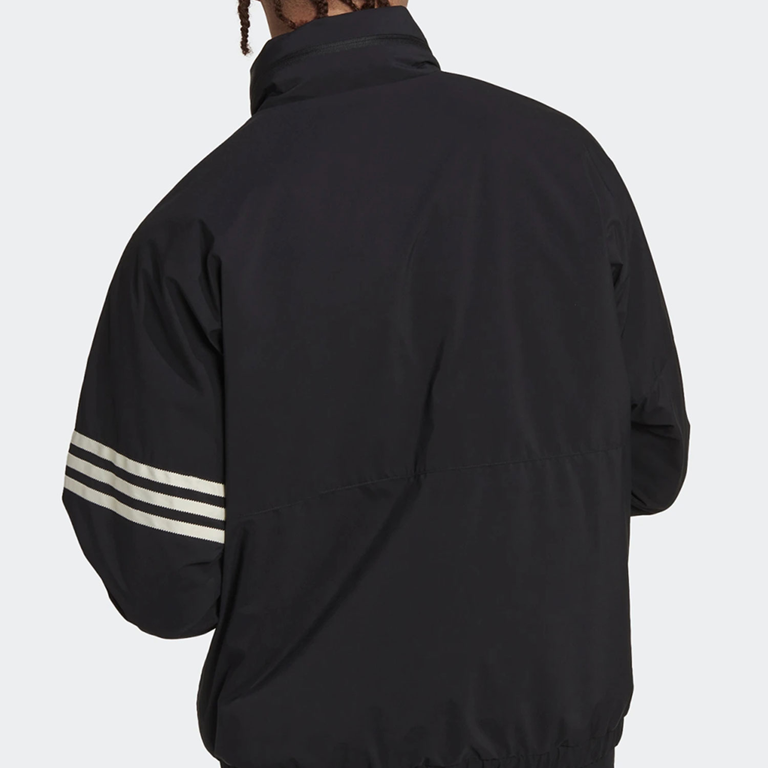 Adidas/阿迪达斯正品三叶草新款男子运动耐磨保暖棉衣外套 HL9198 - 图0