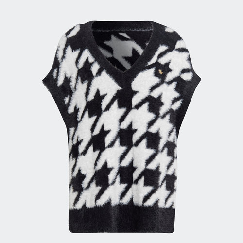 Adidas/阿迪达斯正品三叶草女士时尚运动宽松马甲背心IB8613 - 图1