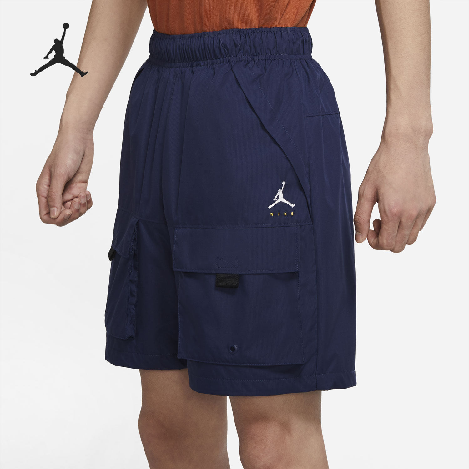 Nike/耐克正品JORDAN男子舒适休闲运动梭织短裤 DA7240-410,淘宝优惠券,粉丝福利购,淘宝优惠卷