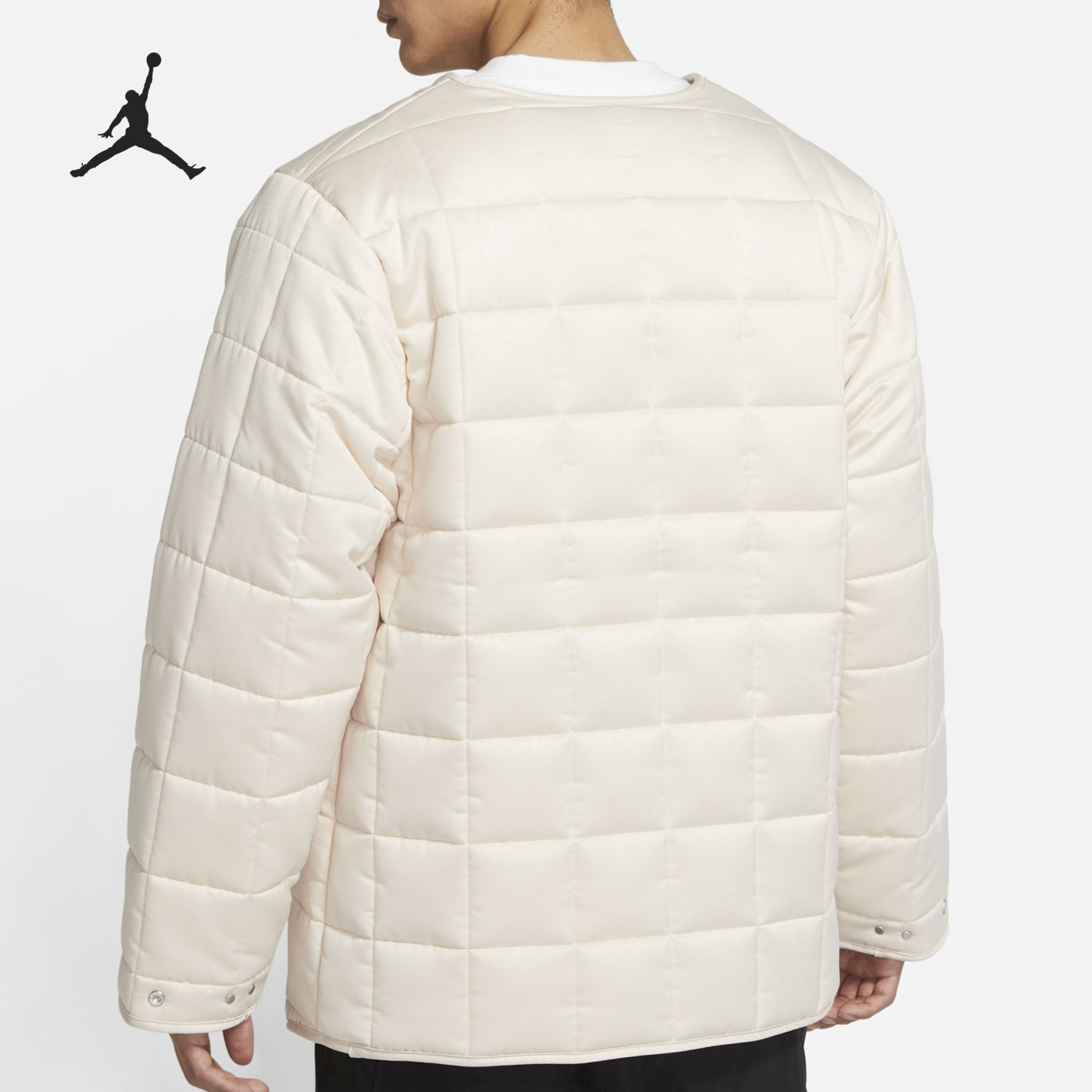 Nike/耐克正品 AIR JORDAN CNY 男子丝绸运动棉服 CV3488-219 - 图0