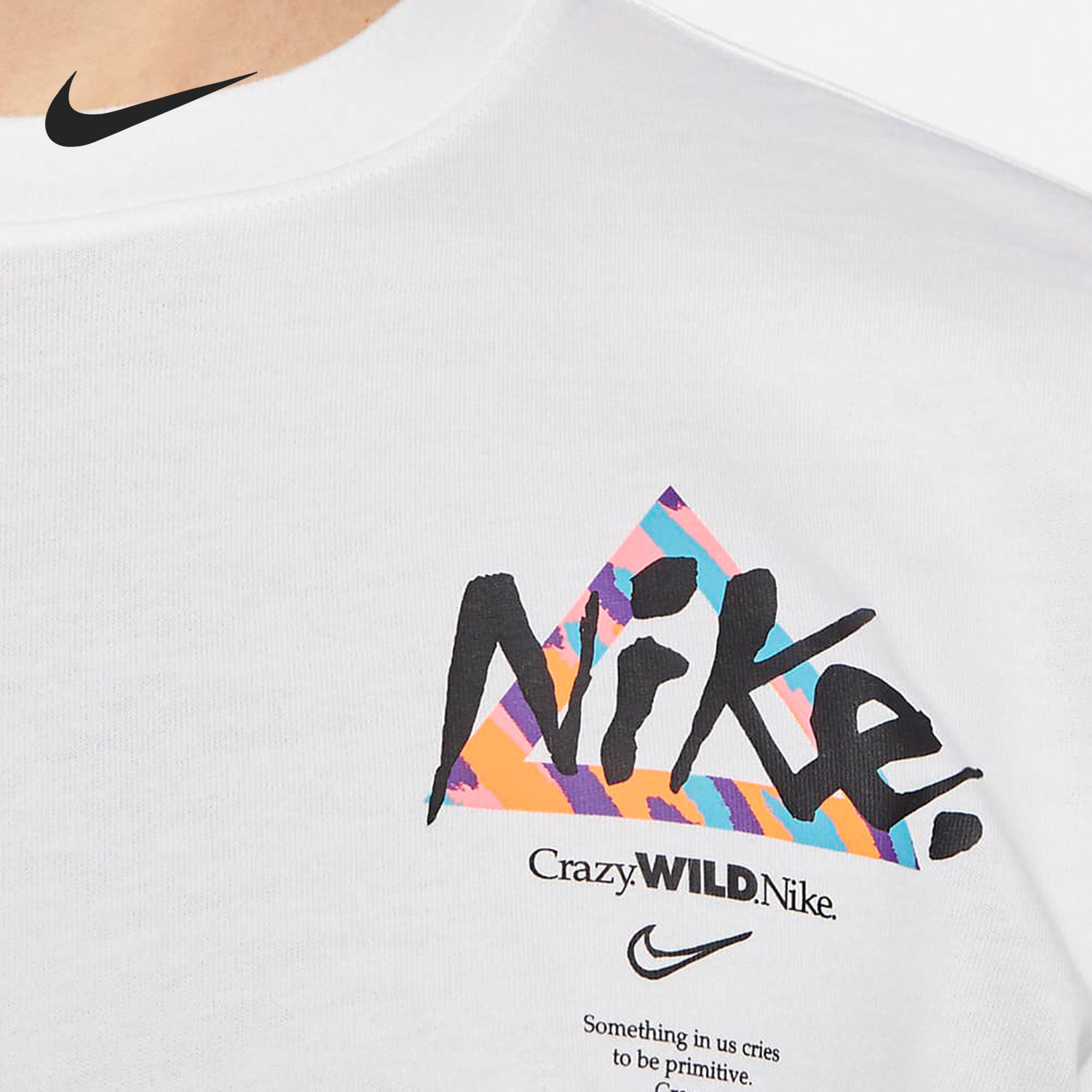 Nike/耐克正品当季新款 SPORTSWEAR 男子休闲短袖T恤 DB6136-100 - 图1