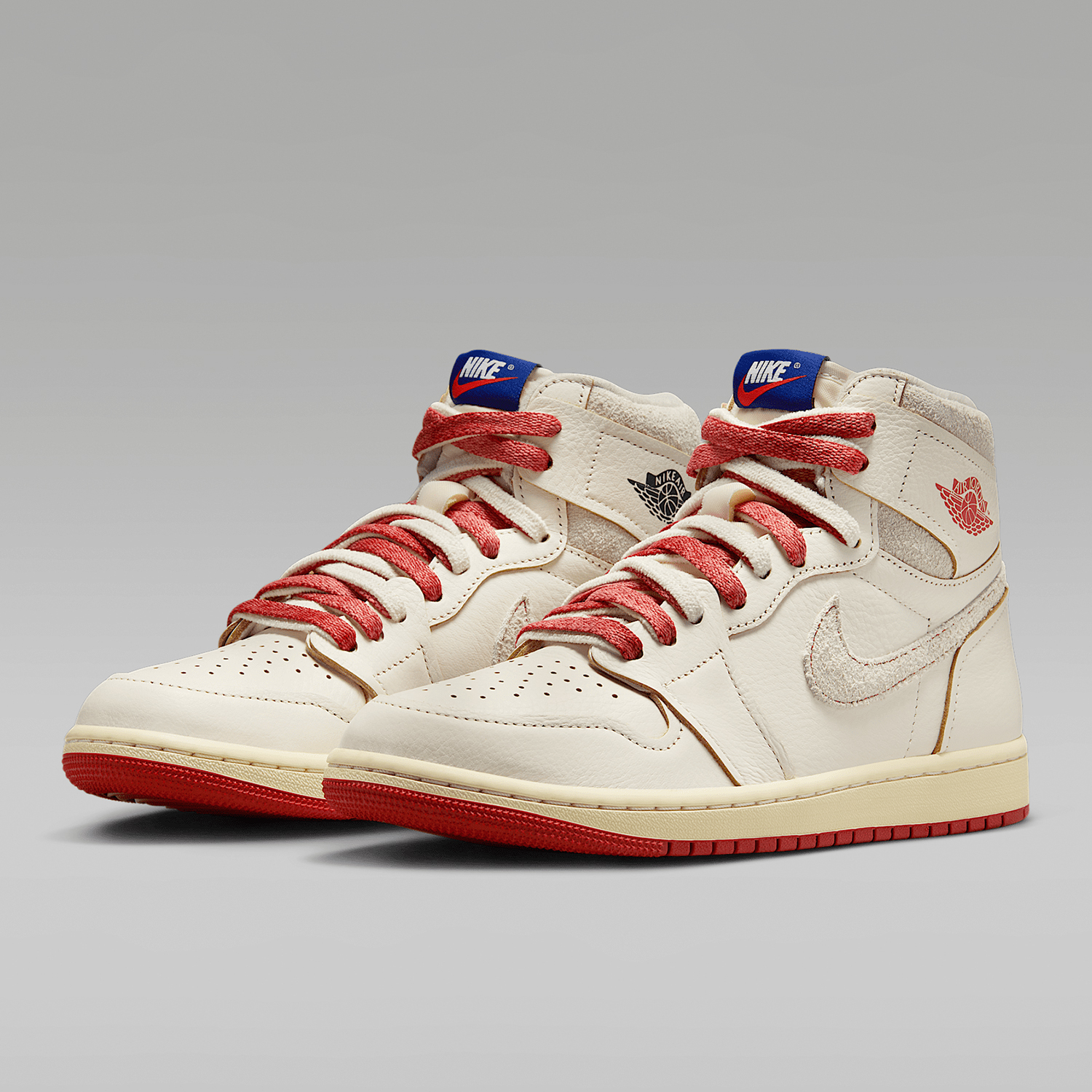 Nike/耐克正品2025 JORDAN男女系带经典防滑板鞋DB4612-100 - 图1