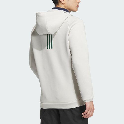 Adidas/阿迪达斯正品新款男士复古拉链连帽夹克外套IX5708 - 图1