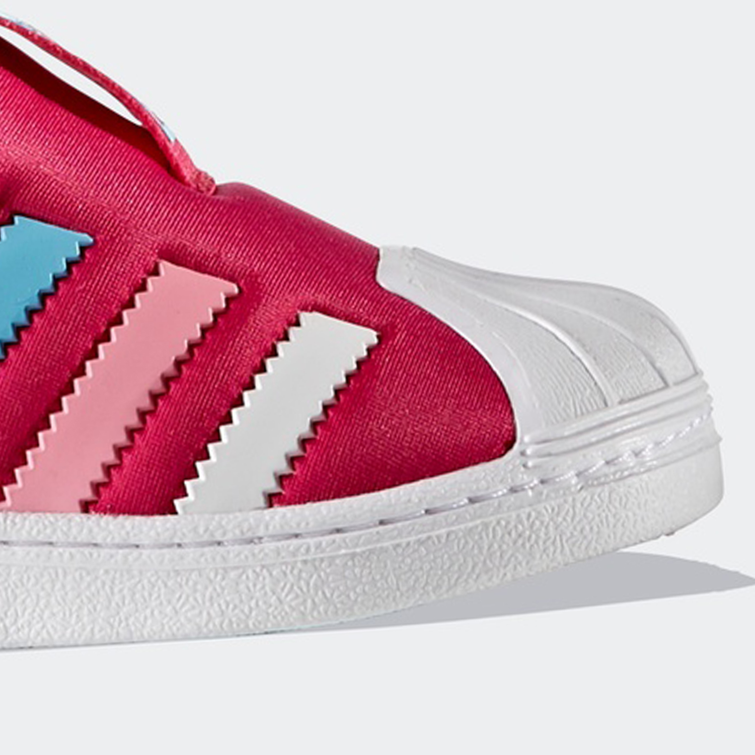 Adidas/阿迪达斯正品三叶草婴童一脚蹬贝壳头运动鞋BA8044 - 图2