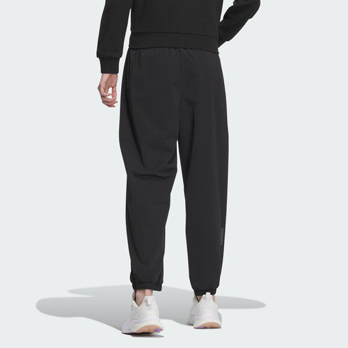 Adidas/阿迪达斯正品冬季新款女子束脚梭织运动长裤IP7079 - 图1