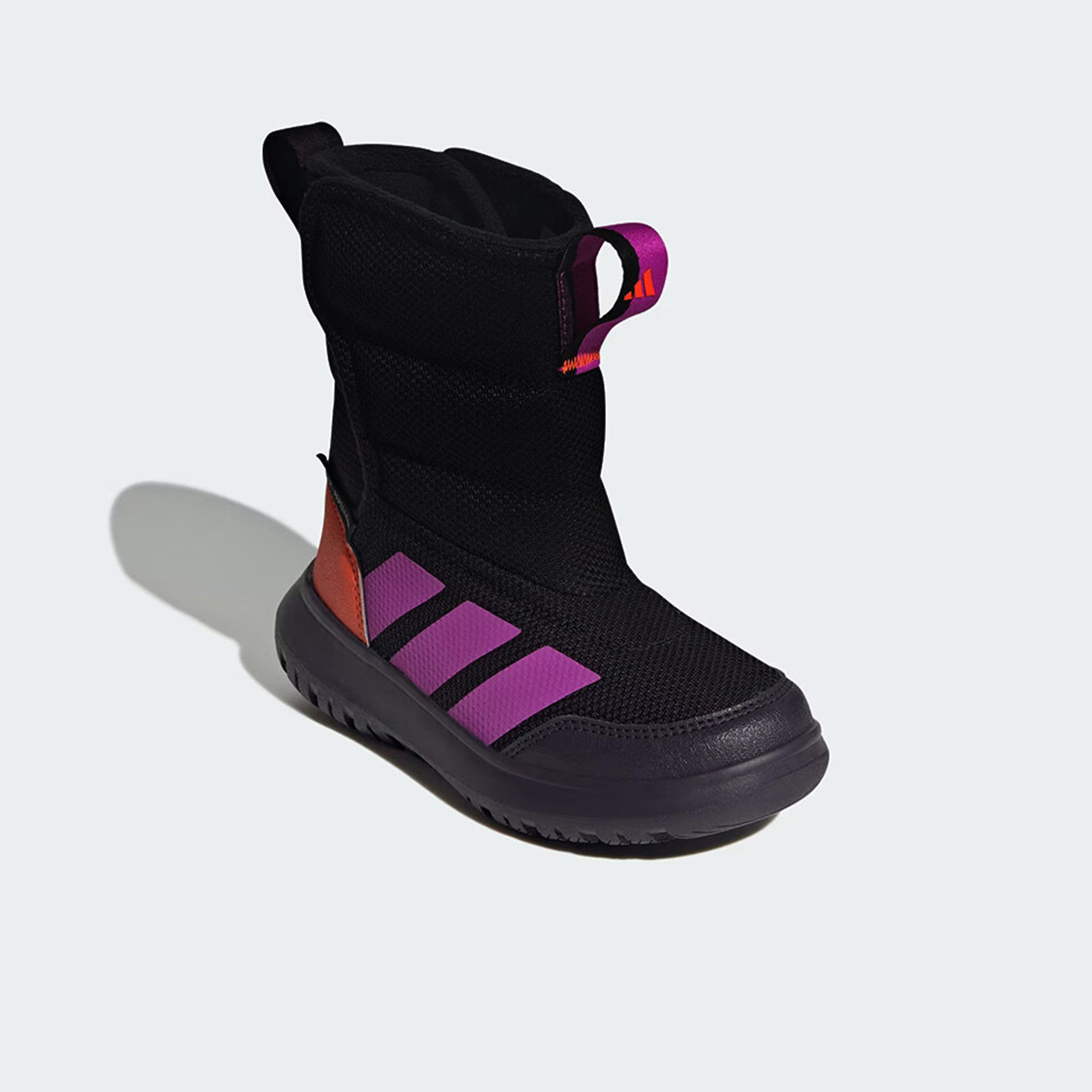 Adidas/阿迪达斯正品2025秋冬款小童运动加绒高帮保暖棉鞋JQ2633,淘宝优惠券,粉丝福利购,淘宝优惠卷