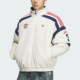 Adidas ເປັນທາງການຂອງແທ້ຂອງ clover ຜູ້ຊາຍສອງດ້ານອົບອຸ່ນ stand-up jacket ຝ້າຍ KC0094