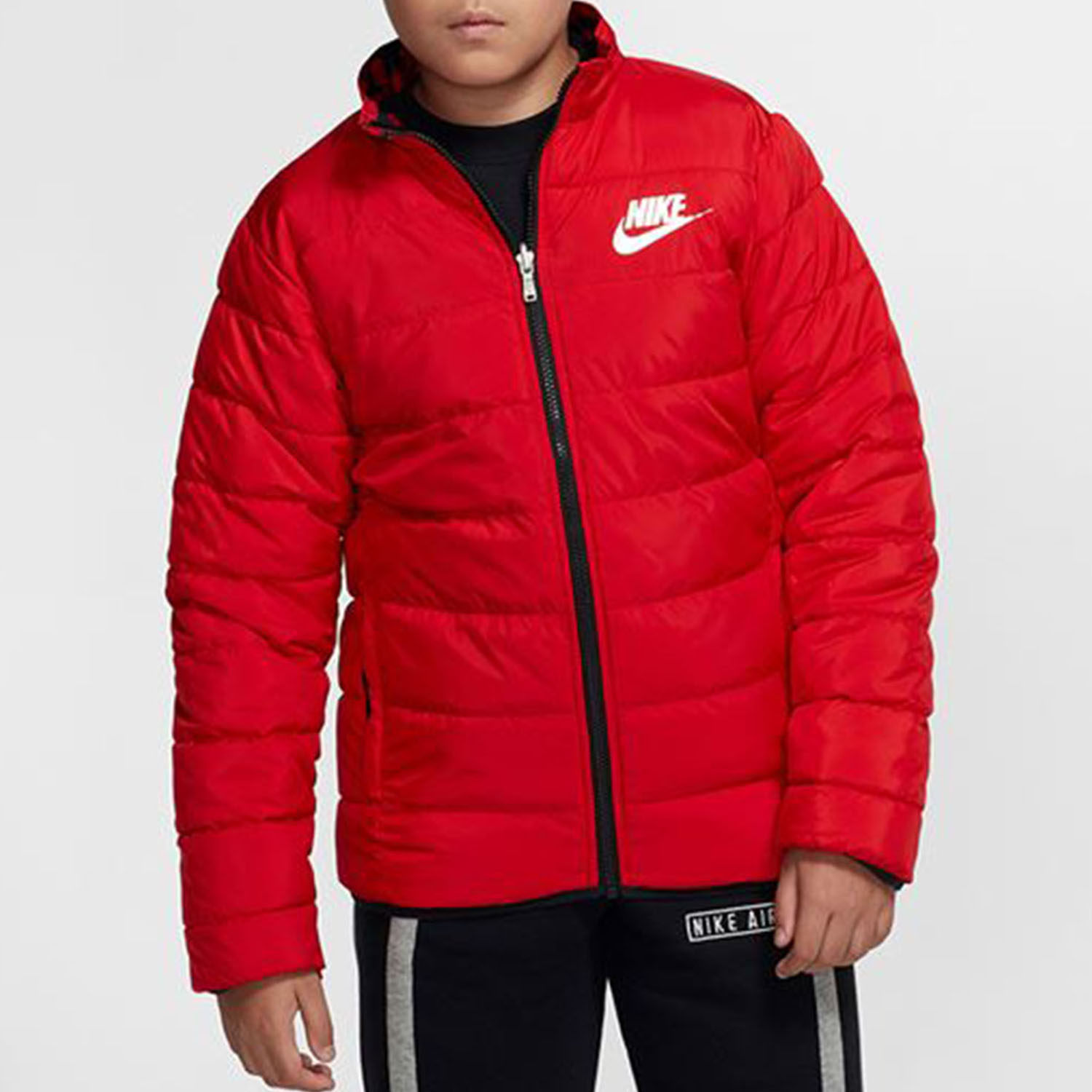 Nike/耐克正品秋季新款男大童运动休闲立领夹克外套 HA5136,淘宝优惠券,粉丝福利购,淘宝优惠卷