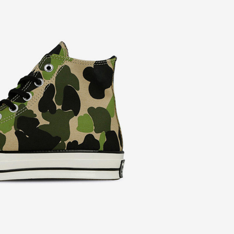 Converse匡威 1970s绿高帮男女休闲帆布鞋三星标 163407C,淘宝优惠券,粉丝福利购,淘宝优惠卷