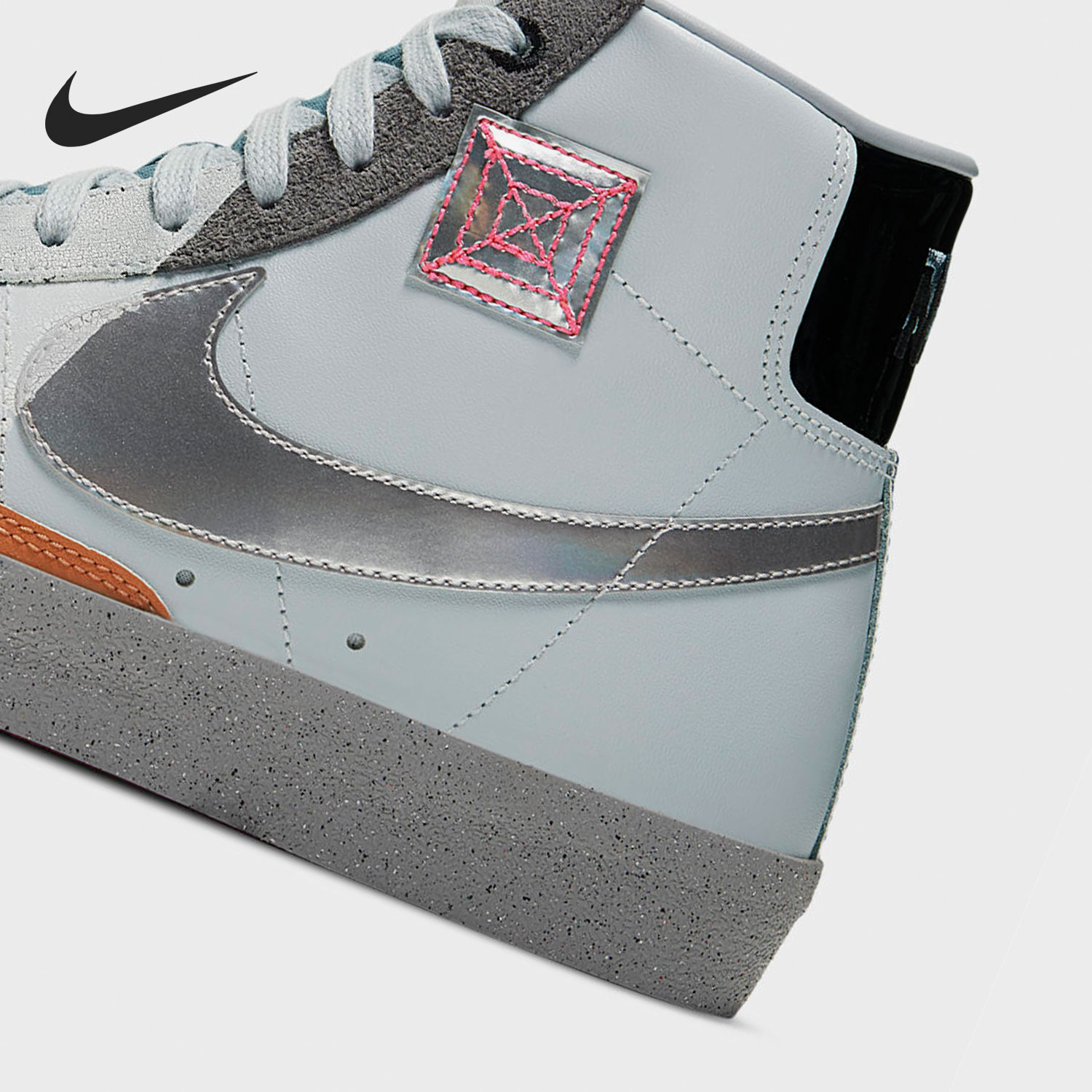 Nike/耐克正品 Blazer Mid '77 高帮男女运动休闲板鞋 DC9170-001,淘宝优惠券,粉丝福利购,淘宝优惠卷