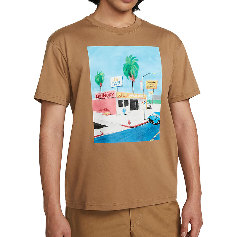 Nike/耐克正品夏季新款男子卡通涂鸦运动短袖上衣DR7766-258 - 图3