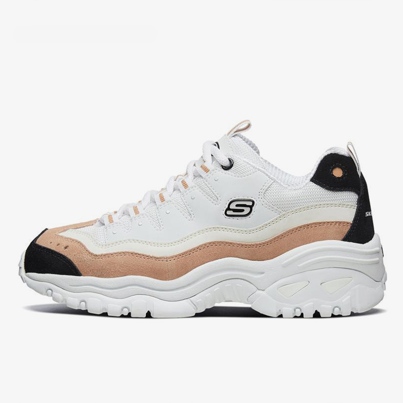 Skechers/斯凯奇正品新款女复古厚底熊猫鞋老爹鞋休闲运动鞋,淘宝优惠券,粉丝福利购,淘宝优惠卷